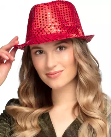 Chapeau Popstars sequins 10 couleurs ass