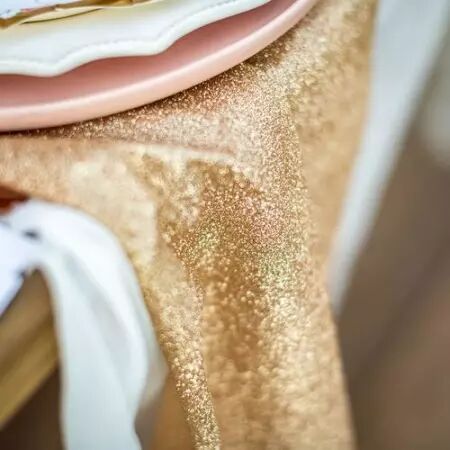 CHEMIN DE TABLE CHAMPAGNE / AR81268