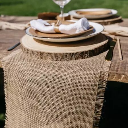 CHEMIN DE TABLE JUTE 30X5 / AR77018