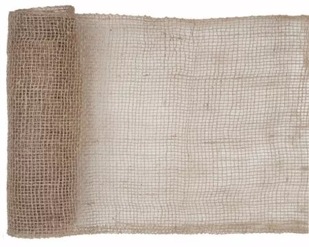  Chemin de table jute ajour&eacute;