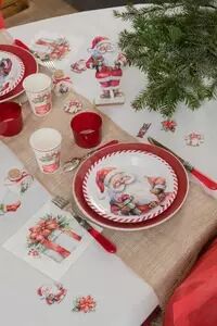  Chemin de table jute ajour&eacute;