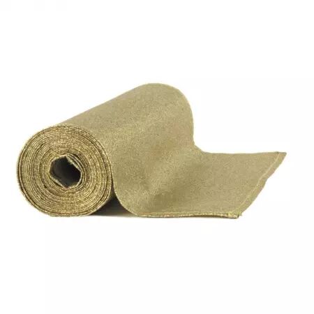 CHEMIN DE TABLE PAILLETTES OR 