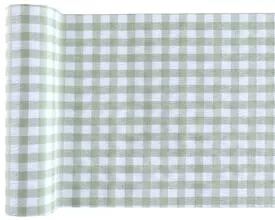 CHEMIN DE TABLE VICHY VERT  / SA7999