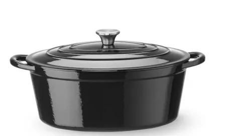COCOTTE EN FONTE EMAILEE 3.7 L NOIR