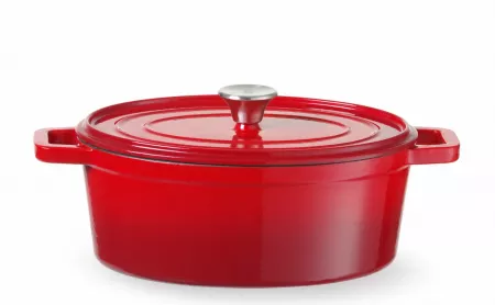 COCOTTE EN FONTE EMAILEE 6.88 L NOIR