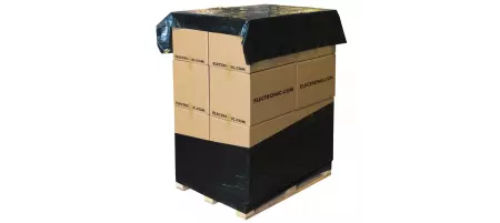 Coiffe palette en rouleau format &agrave; plat - TRANSPARENT 1400 x 1600 mm