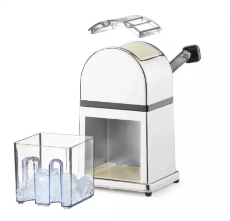 CONCASSEUR A GLACONS CHROME avec COUTEAUX INOX