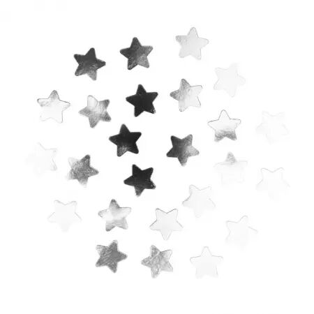 CONFETTIS DE TABLE ETOILES ARGENT