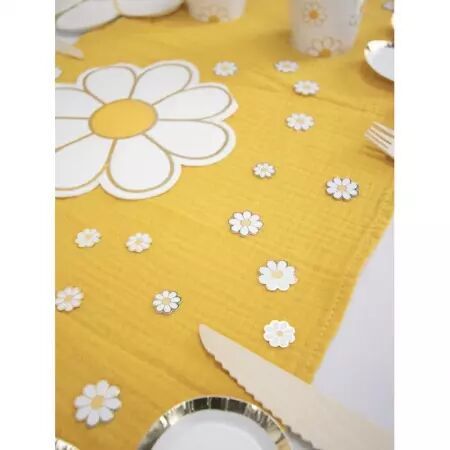 CONFETTIS DE TABLE MARGUERITE HIPPY PARTY -	