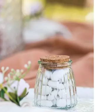 CONTENANT VERRE CANNELE BOUCHON LIEGE 