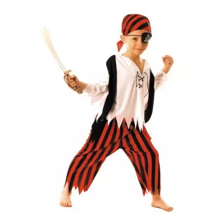 COSTUME MOUSSAILLON PIRATE 7-9 ANS	