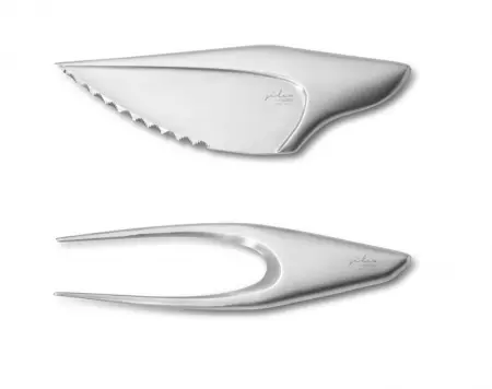 COUTEAU + FOUCHETTE SILEX