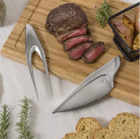 COUTEAU + FOUCHETTE SILEX