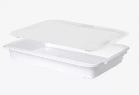 COUV BAC A DIV 600X400 13L BLANC