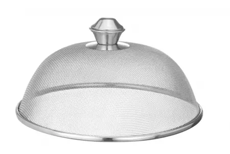 COUVERCLE ALIMENTAIRE EN MAILLE INOX 305X170mm