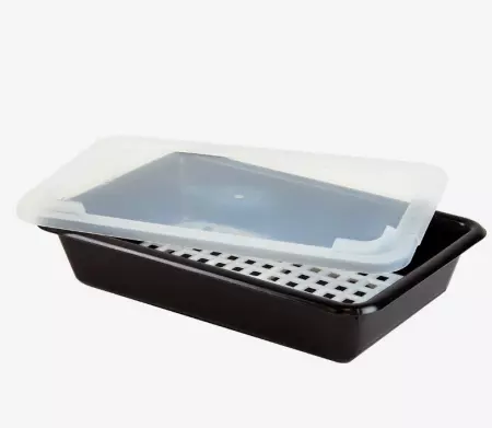 COUVERCLE BAC PLAT 3 L TRANSPARENT