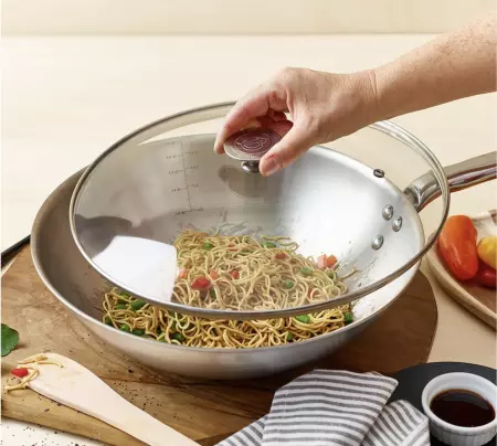 COUVERCLE EN VERRE PONTET INOX DIAM 18