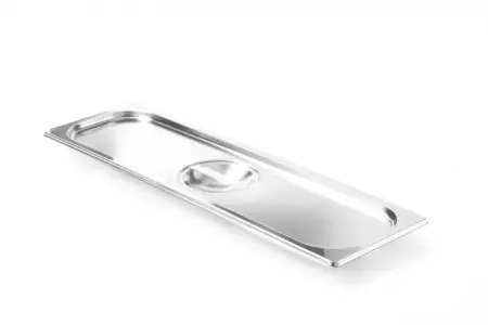 Couvercle Gastronorme inox 2/4 sans ouverture