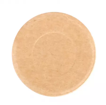 COUVERCLES POUR PETITS POTS 230 + 18 PE G/M2 &Oslash;6,2 CM MARRON CARTON (1000 UNIT&Eacute;) (FSC MIX 70%)