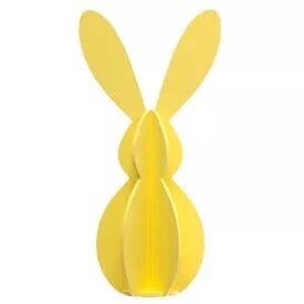 DECOR LAPIN JAUNE 10X20.5cm