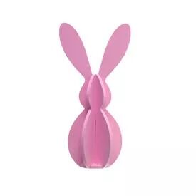 DECOR LAPIN ROSE 3.8 x 12 cm 