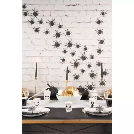 DECORATIONS MURALES ARAIGNEES X 35	