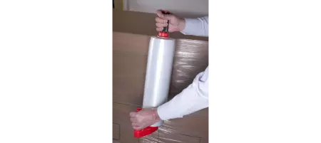 DEROULEUR FILM A PALETISER