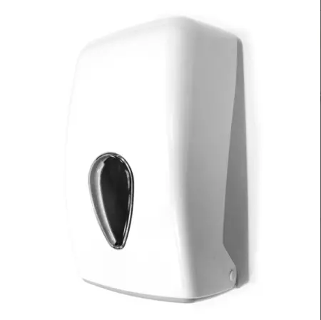 DISTRIBUTEUR POUR ESSUIE-MAINS \'MINI BARRIL\' 14x15x28,5 CM BLANC ABS (1 UNIT&Eacute;)