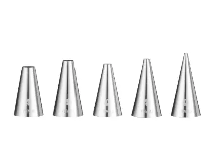 Douilles lisse 2-4-6-8-10mm inox