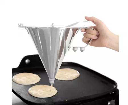 Entonnoir de dosage 1,5 l inox Kitchen Line