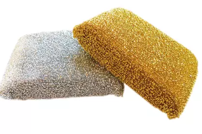 &Eacute;PONGES &Agrave; USAGES MULTIPLES 12x8x2,5 CM METAL (12 UNIT&Eacute;)