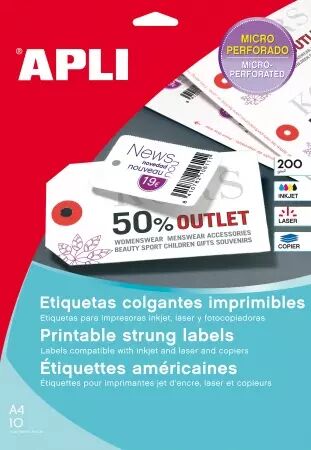 ETIQ AMERICAINE A4 200GR
