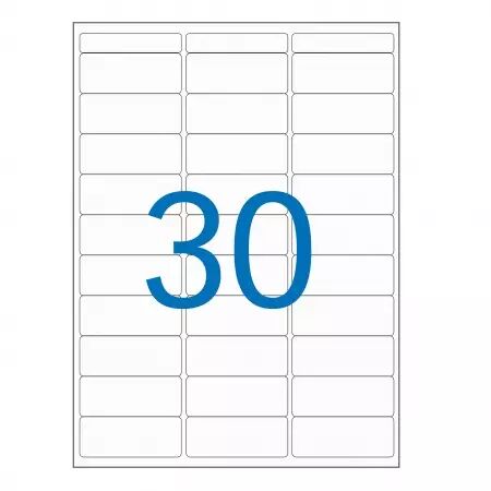 Etiquettes Agipa A5 19x38