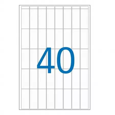 Etiquettes Agipa A5 35x15