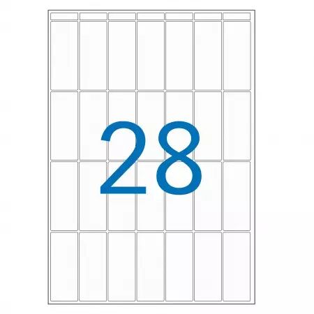 Etiquettes Agipa A5 48.5x18.5