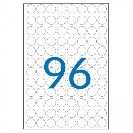 Etiquettes Agipa A5 D15 Vert