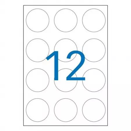 Etiquettes Agipa A5 D45 BLANC