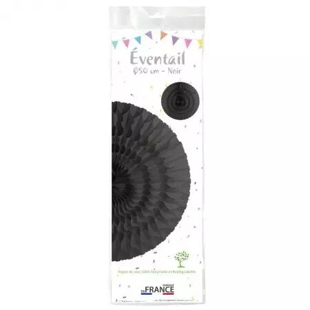 EVANTAIL ALVEOLE DIAM 50 NOIR