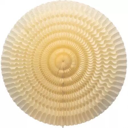 Eventail alv&eacute;ol&eacute; diam. 50 cm CREME / CO08101CR