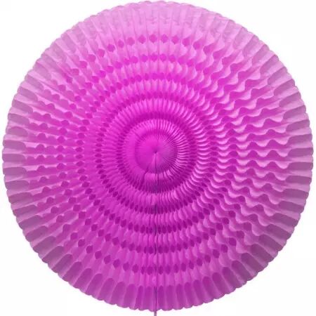 Eventail alv&eacute;ol&eacute; diam. 50 cm FUSHIA / CO08101FU