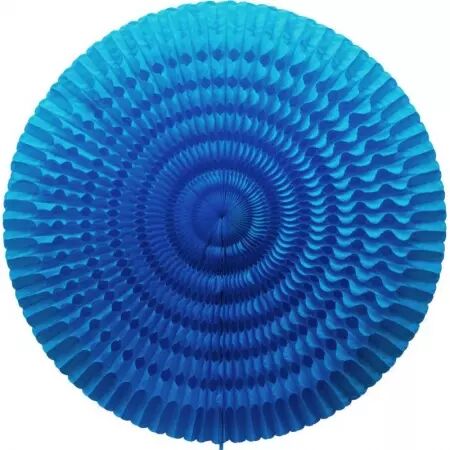 Eventail alv&eacute;ol&eacute; diam. 50 cm TURQUOISE / CO08101TU