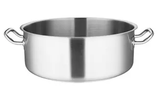 Faitout Vogue en acier inoxydable - 360 x 140 mm