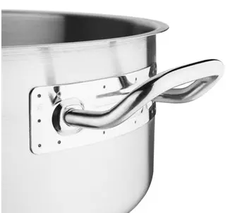 Faitout Vogue en acier inoxydable - 360 x 140 mm