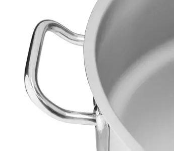 Faitout Vogue en acier inoxydable - 360 x 140 mm