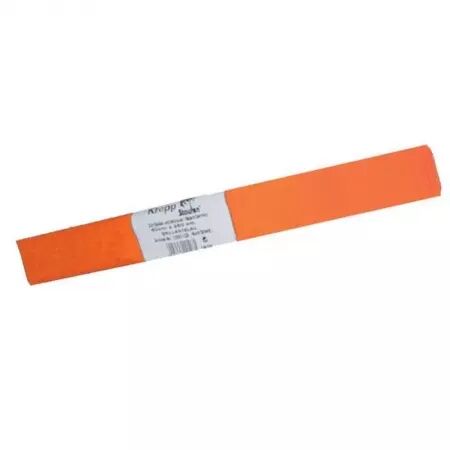 Feuille de cr&eacute;pon 50 x 250cm Orange / CO25044OR