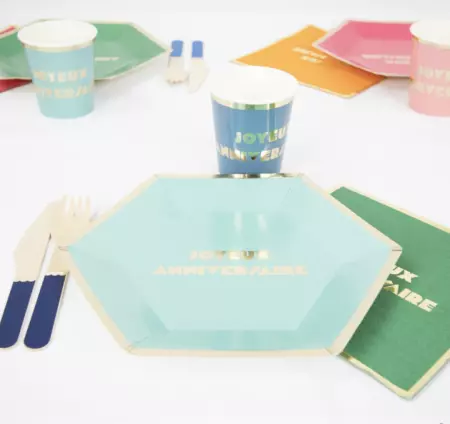 GOBELETS 200ML MULTI JA X 8 