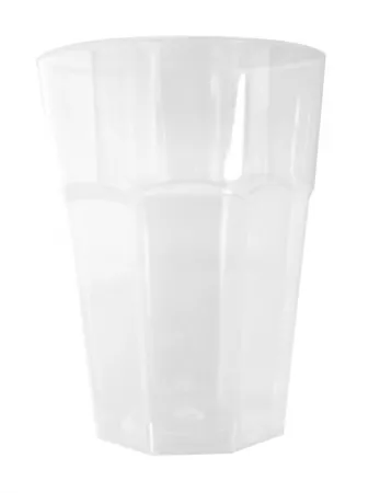 Gobelets FIESTA PP R&eacute;utilisables 30cl Transparents
