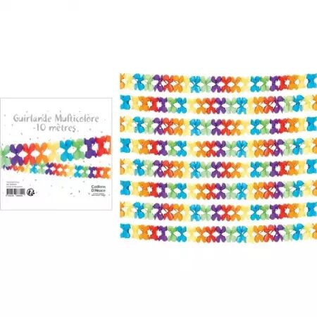  Guirlande Circus Happy Colors 10m 