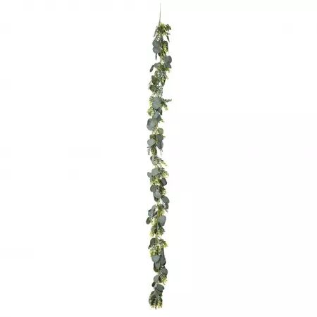 Guirlande d\'Eucalyptus et Feuillage Vert 1,90m