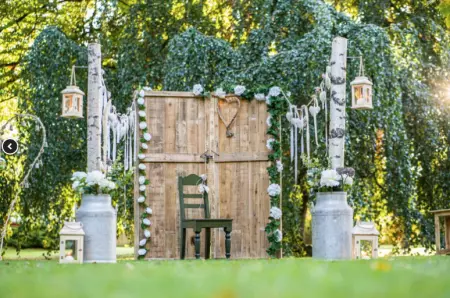 GUIRLANDE HORTENSIA BLANC